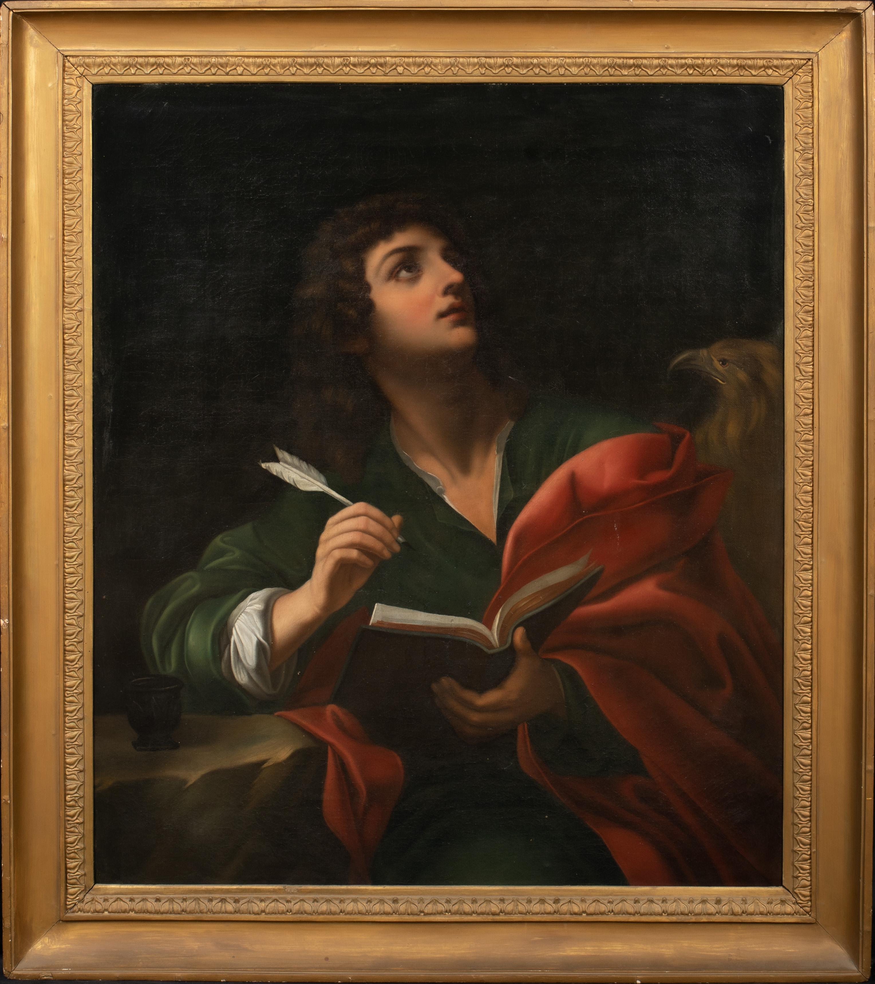 Saint John The Evangelist, 17th Century - Painting by Unknown