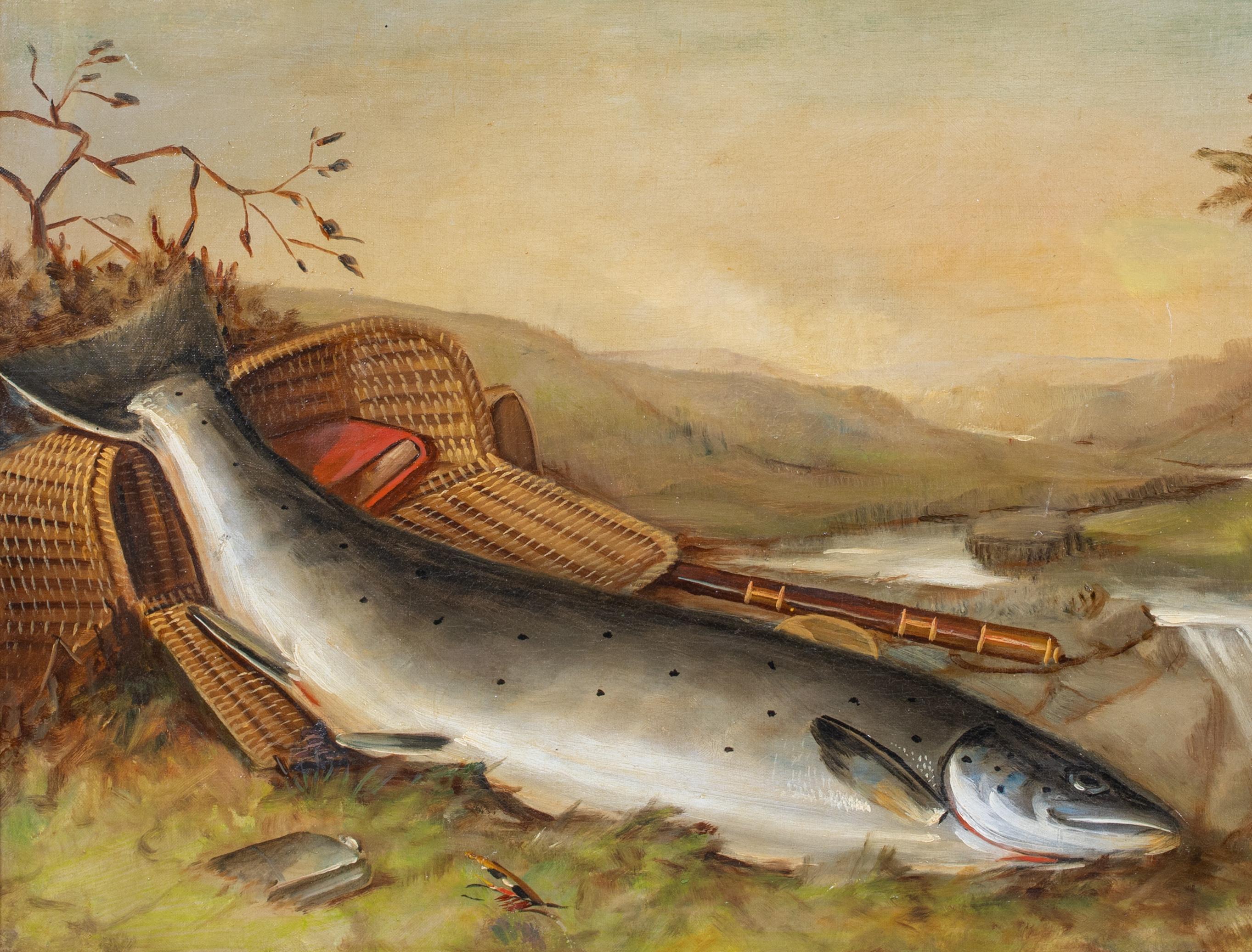 paintings of salmon