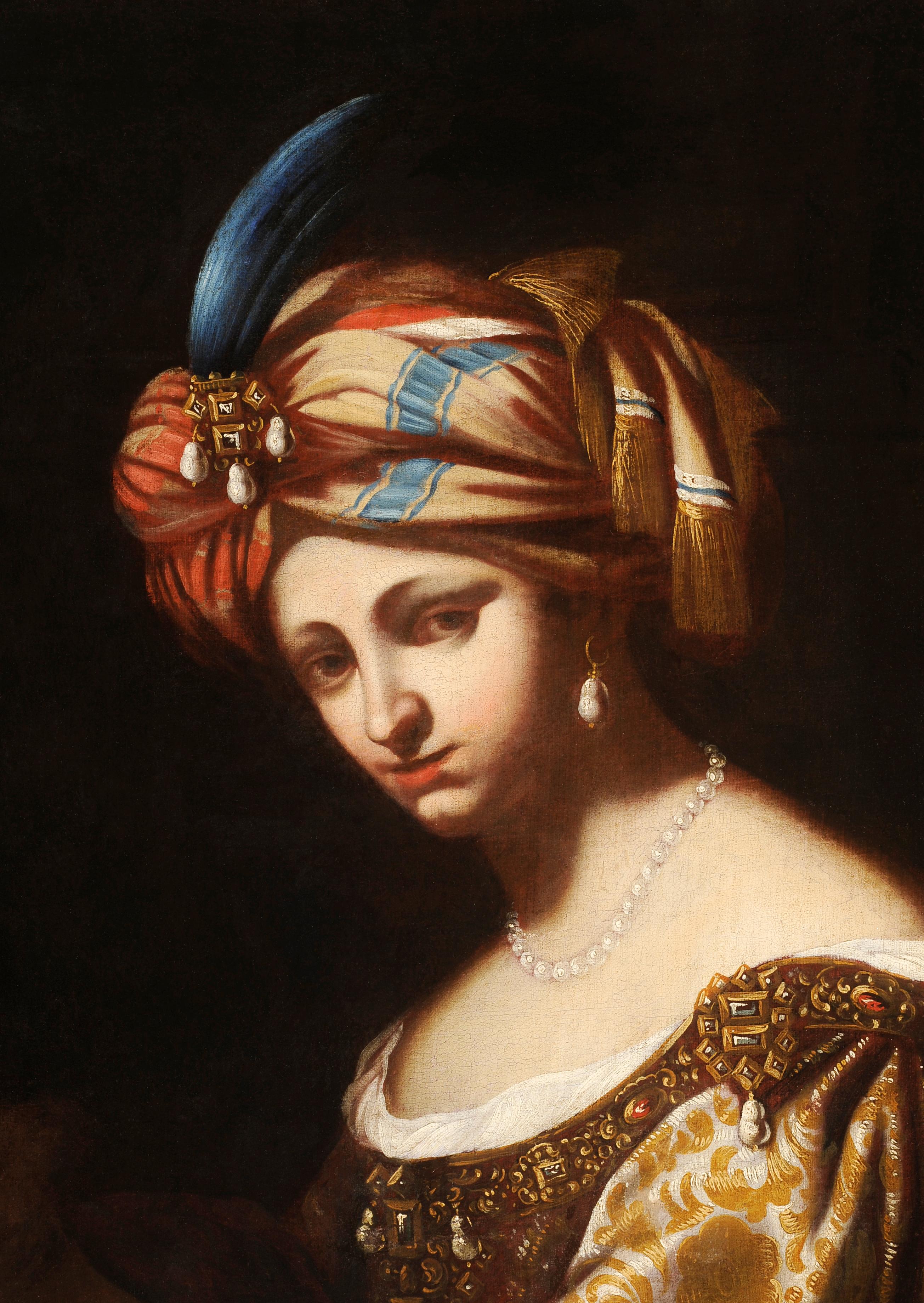 Salome and the Head of Saint John the Baptist (Italienische Schule), Painting, von Unknown