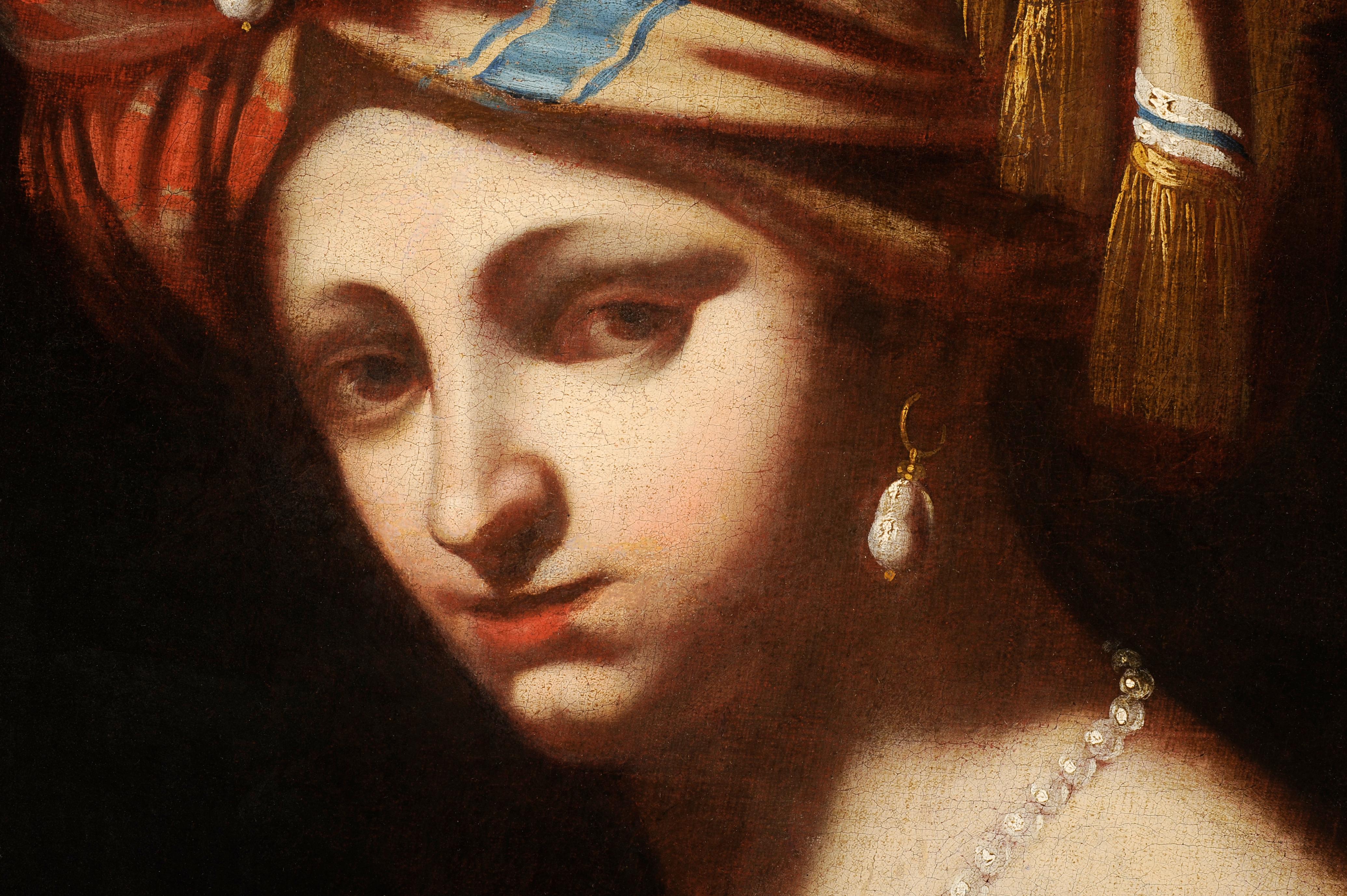 Salome and the Head of Saint John the Baptist (Schwarz), Figurative Painting, von Unknown