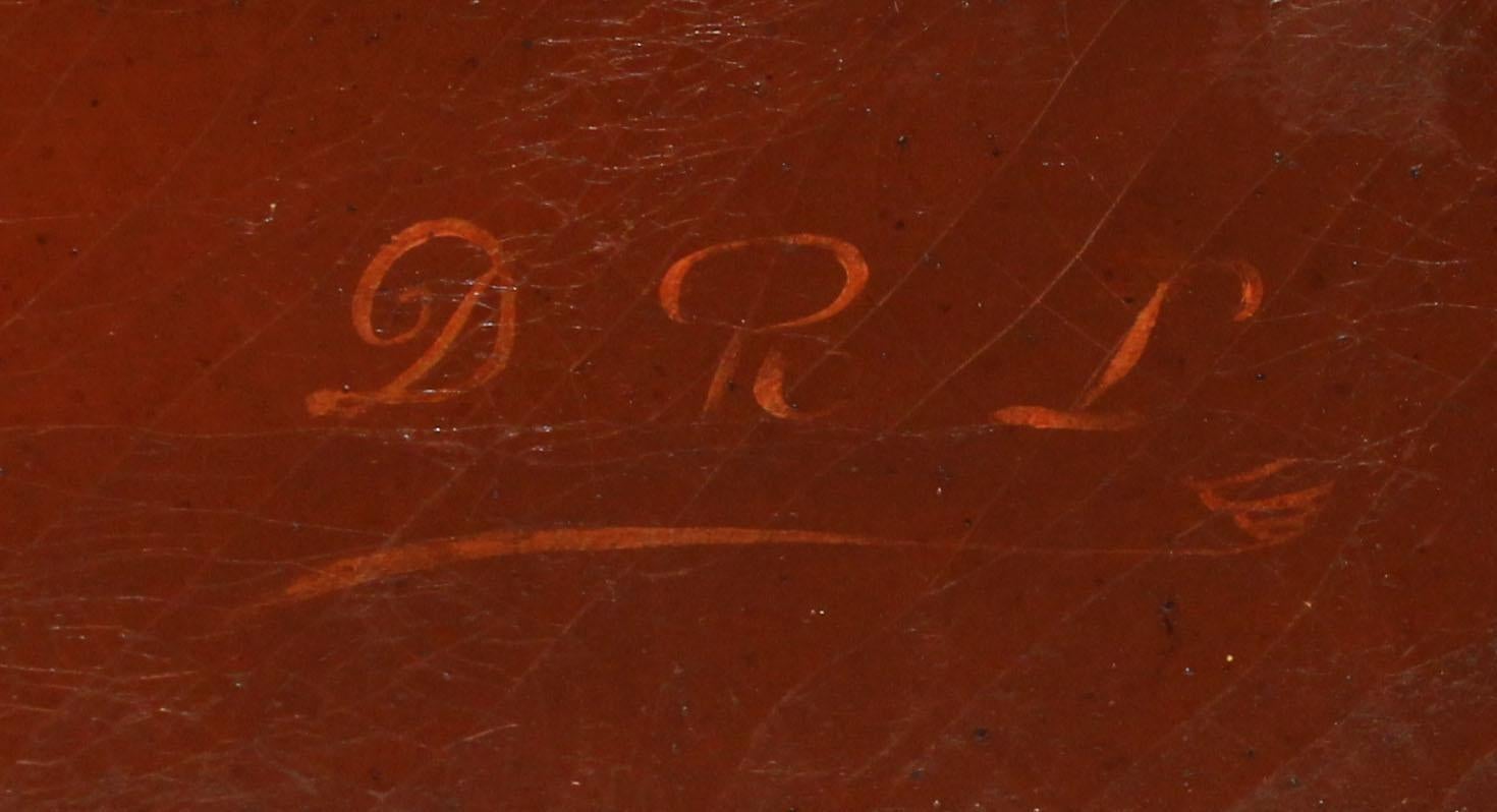 San Luís de Francia - Óleo sobre tela - Siglo XIX-XX For Sale 6