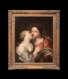 Sappho et Alcée de Lesbos, 17e siècle École italienne Grand 17e siècle