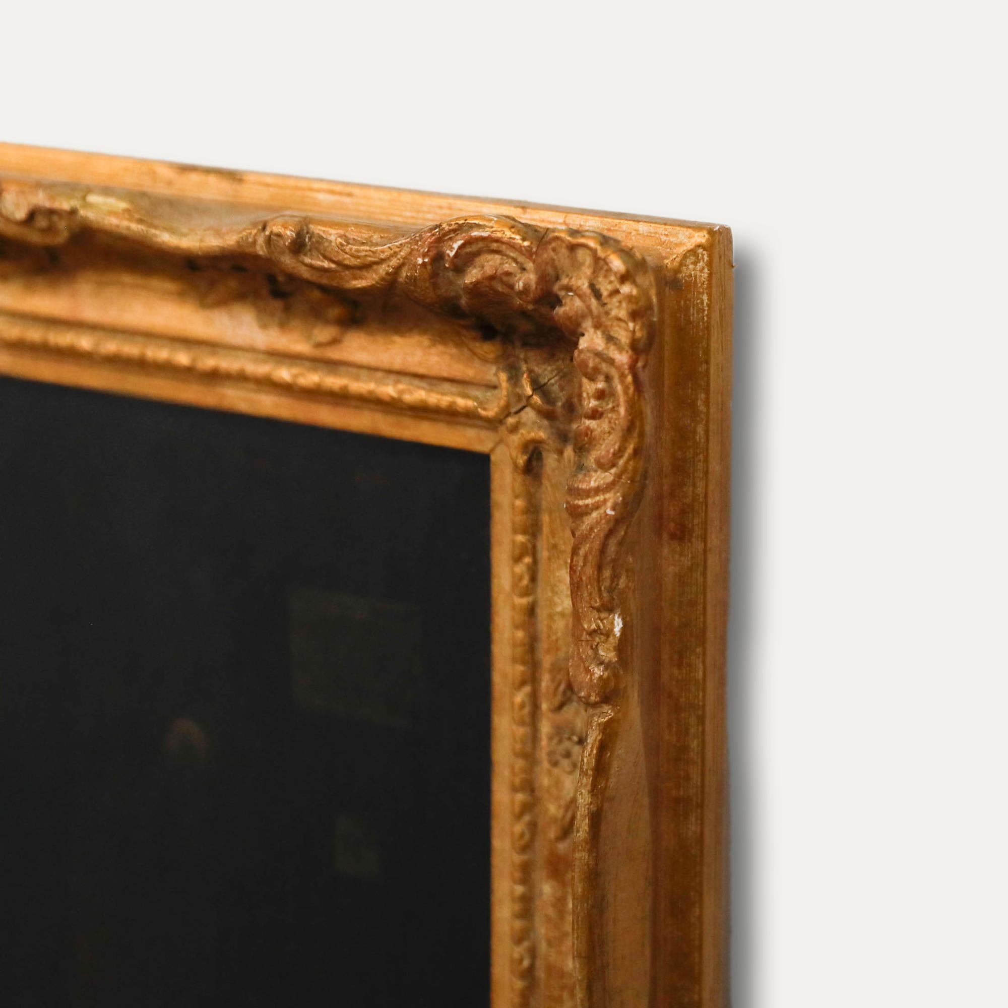 S.C. Jago - 1889 Öl, Näht im Parlour, Ölgemälde im Angebot 1