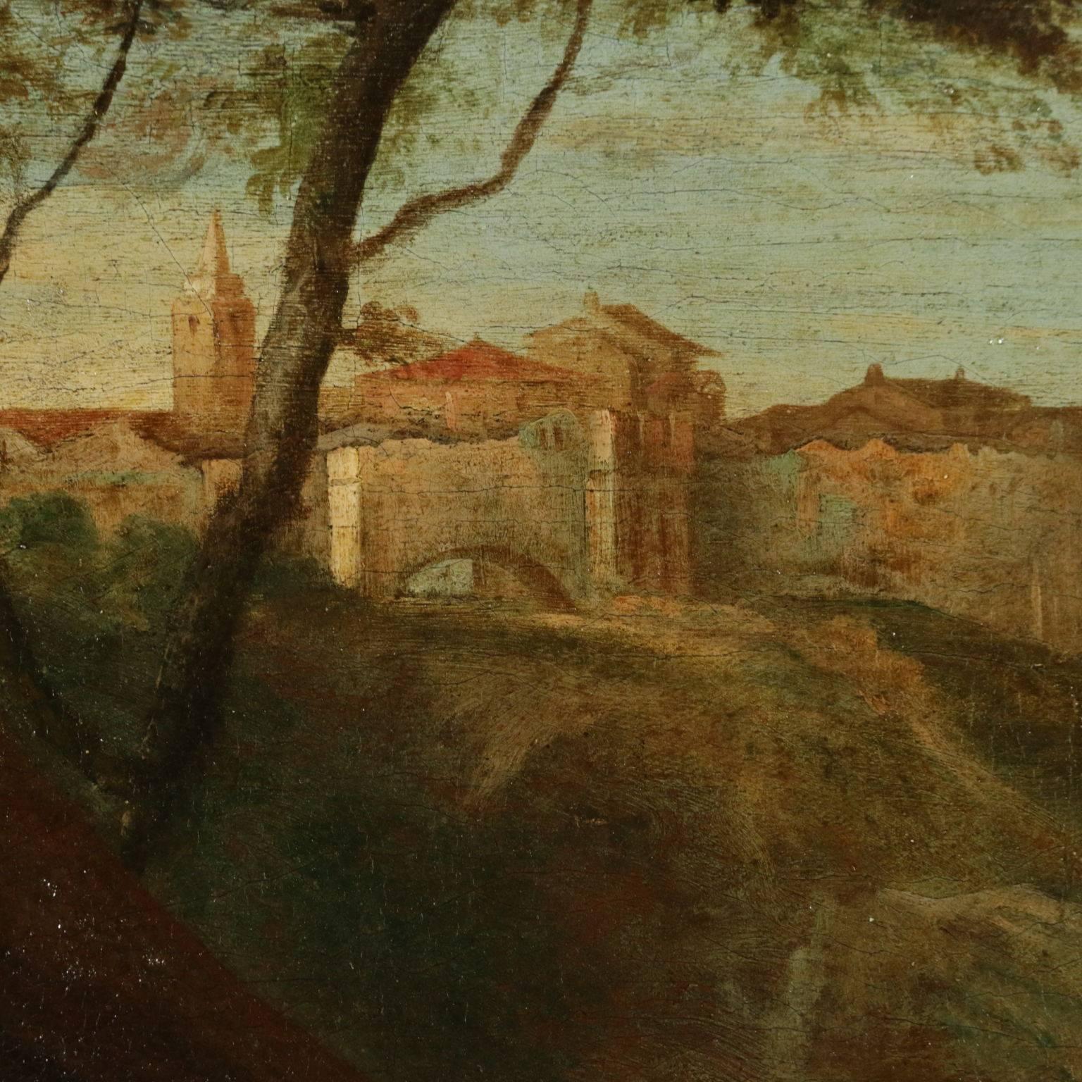 Scenes of Farmer Lives Oil on Canvas 17th-18th Century 5