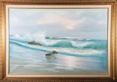Schubert - Contemporary Oil, Waves On The Shore