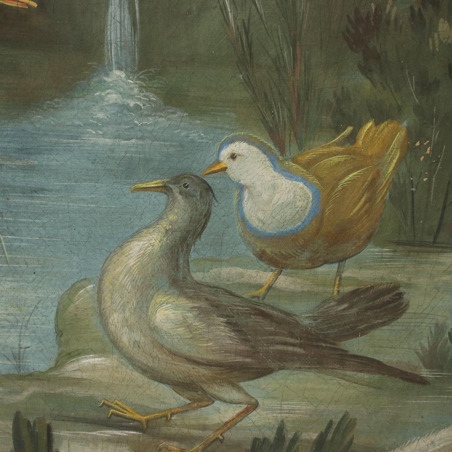 Scope Of Vittorio Ranieri  Second Half '800, Landscape With Birds And Game 1