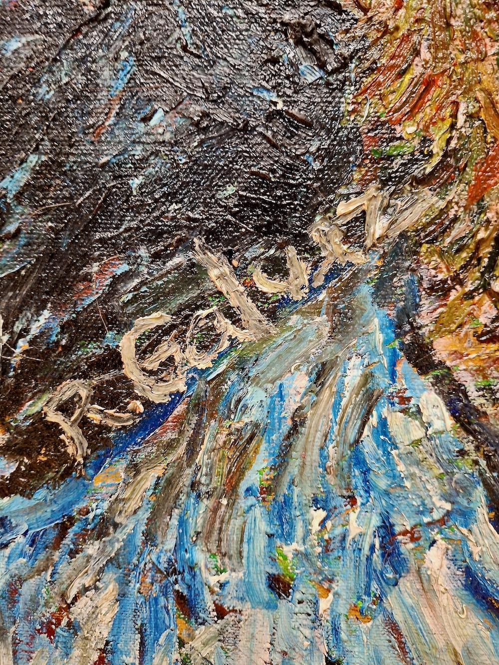 Self-Portrait nach Van Gogh, von Henrico (Richio) Galvez im Angebot 2