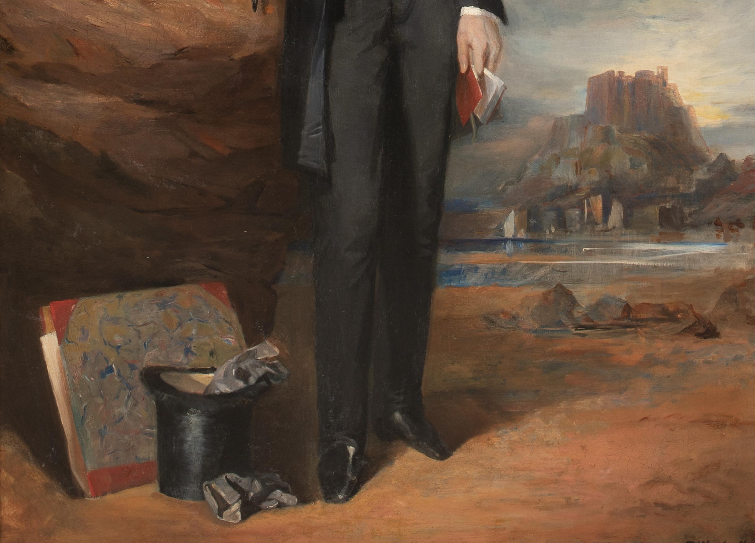 Self Portrait de Thomas A. Woolnoth, Le Rhin, 19e siècle en vente 1