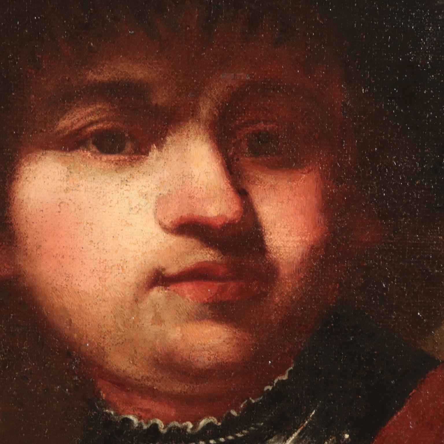 young rembrandt self portrait