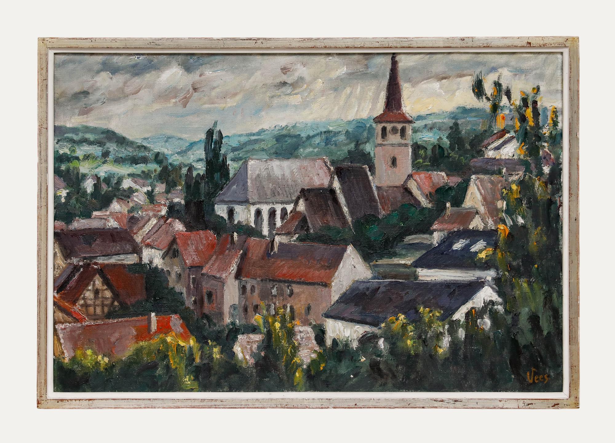 Sepp Vees (1908-1989) - Mid 20th Century Oil, Weissach