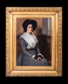 "Sermon Time", 19th Century by Annie Sherrif (1850-1888) Irish