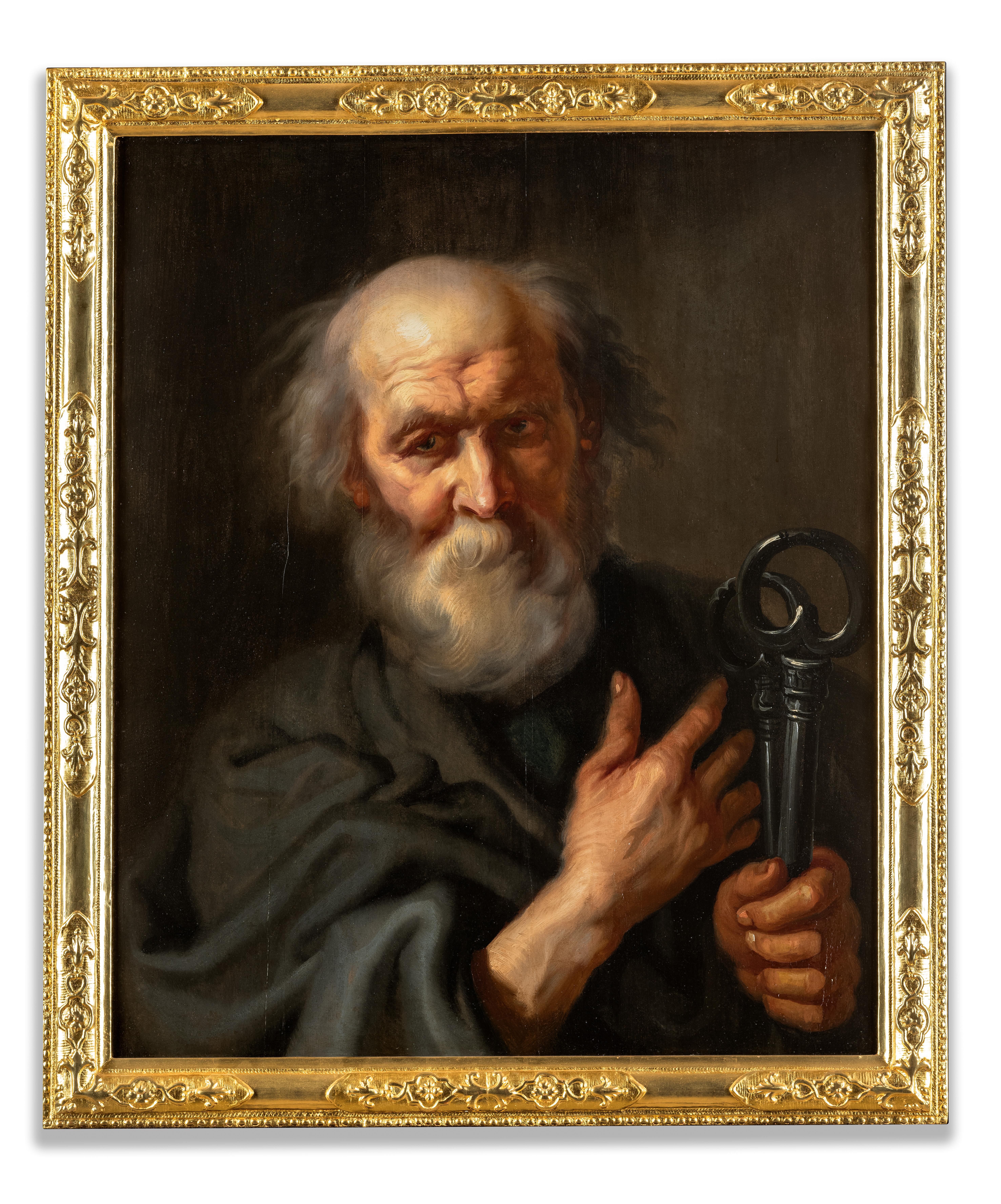 Conjunto de Ocho Apóstoles, Retrato de Hombres, Estudios de Cabezas, Escuela Flamenca, Van Dyck - Painting de Unknown