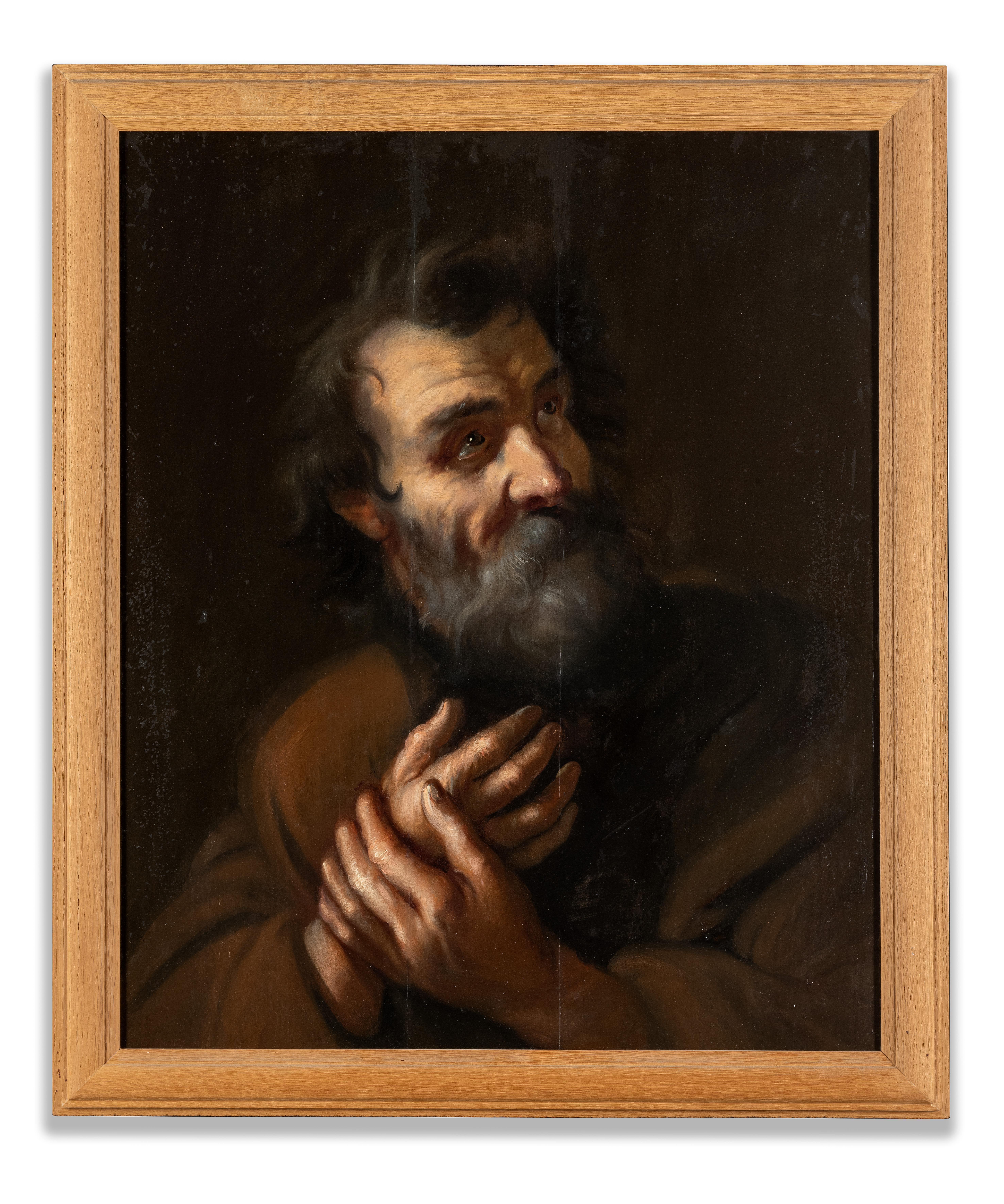 Conjunto de Ocho Apóstoles, Retrato de Hombres, Estudios de Cabezas, Escuela Flamenca, Van Dyck en venta 1
