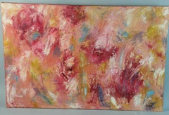 Shades of Red Vivid Abstract Flower Sunburst de Vanz
