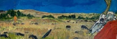 Shamanic Landscape, Oil on Panel Painting by Daniel Duford, 2023