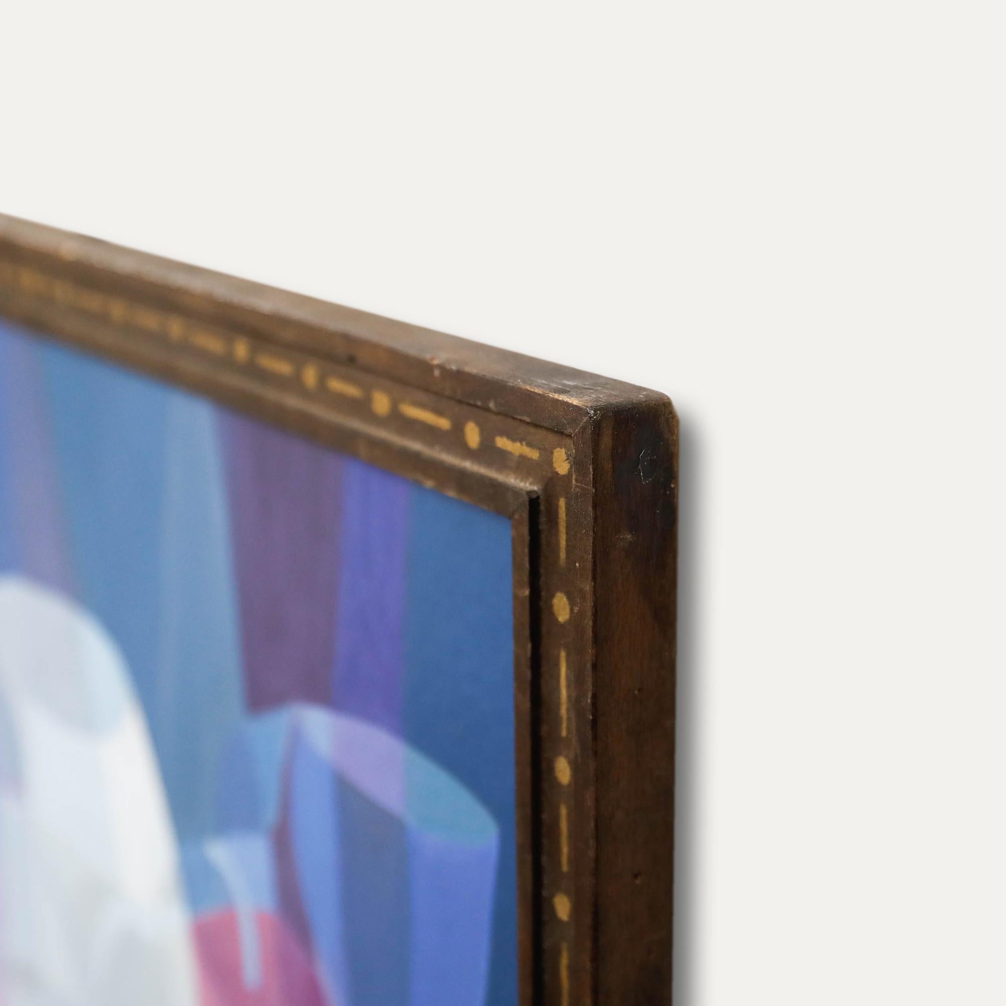 Sheila Angus  - Framed 20th Century Oil, Fractured Light 1