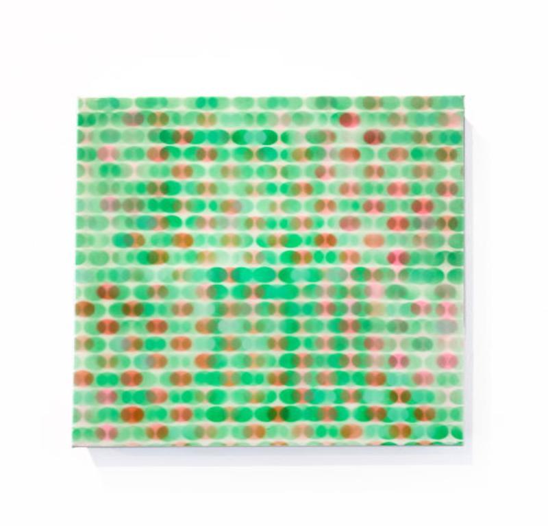 Shimmer, Airbrush on Linen Painting by Alex Blau, 2024