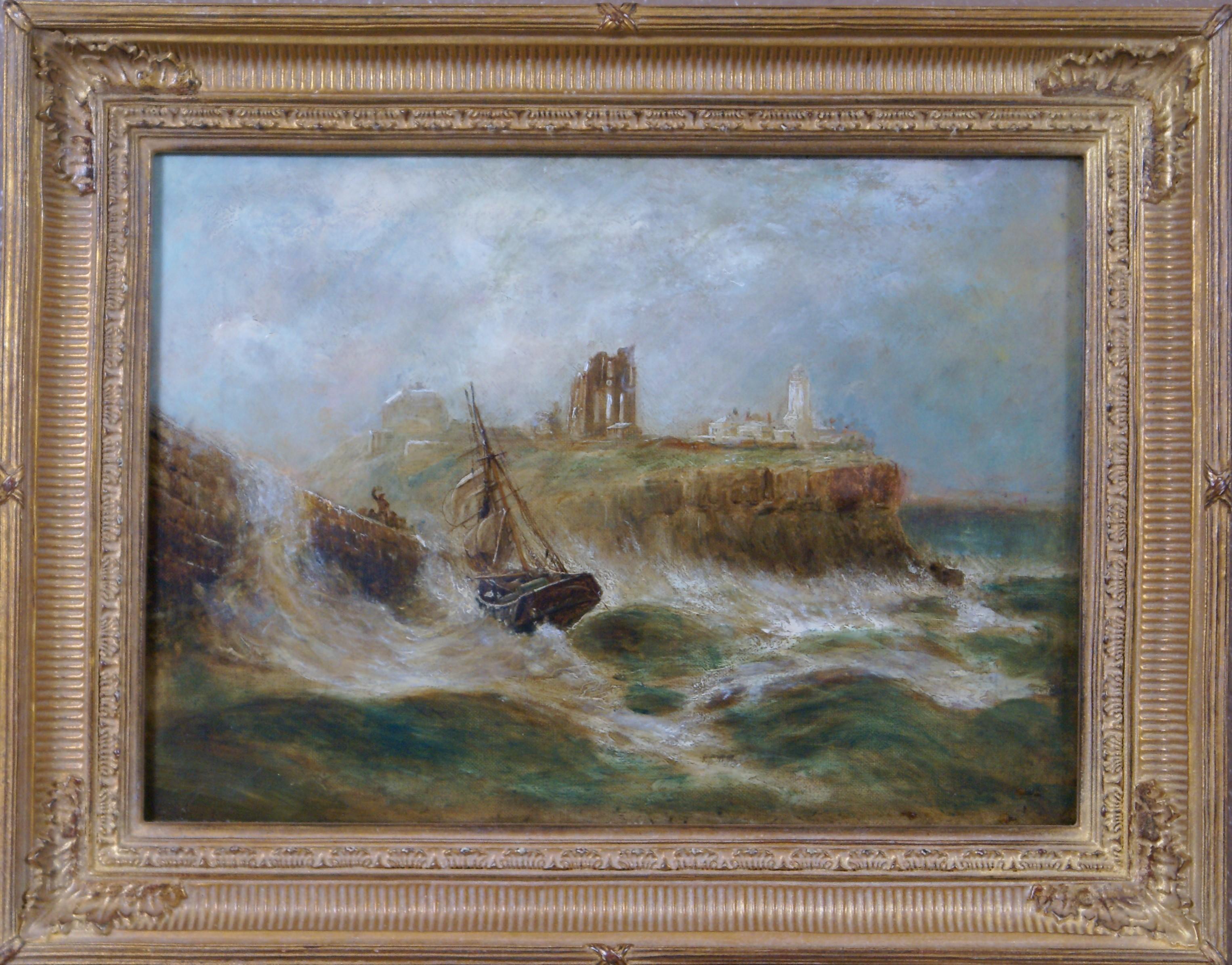 Unknown Landscape Painting - {Shipwreck}