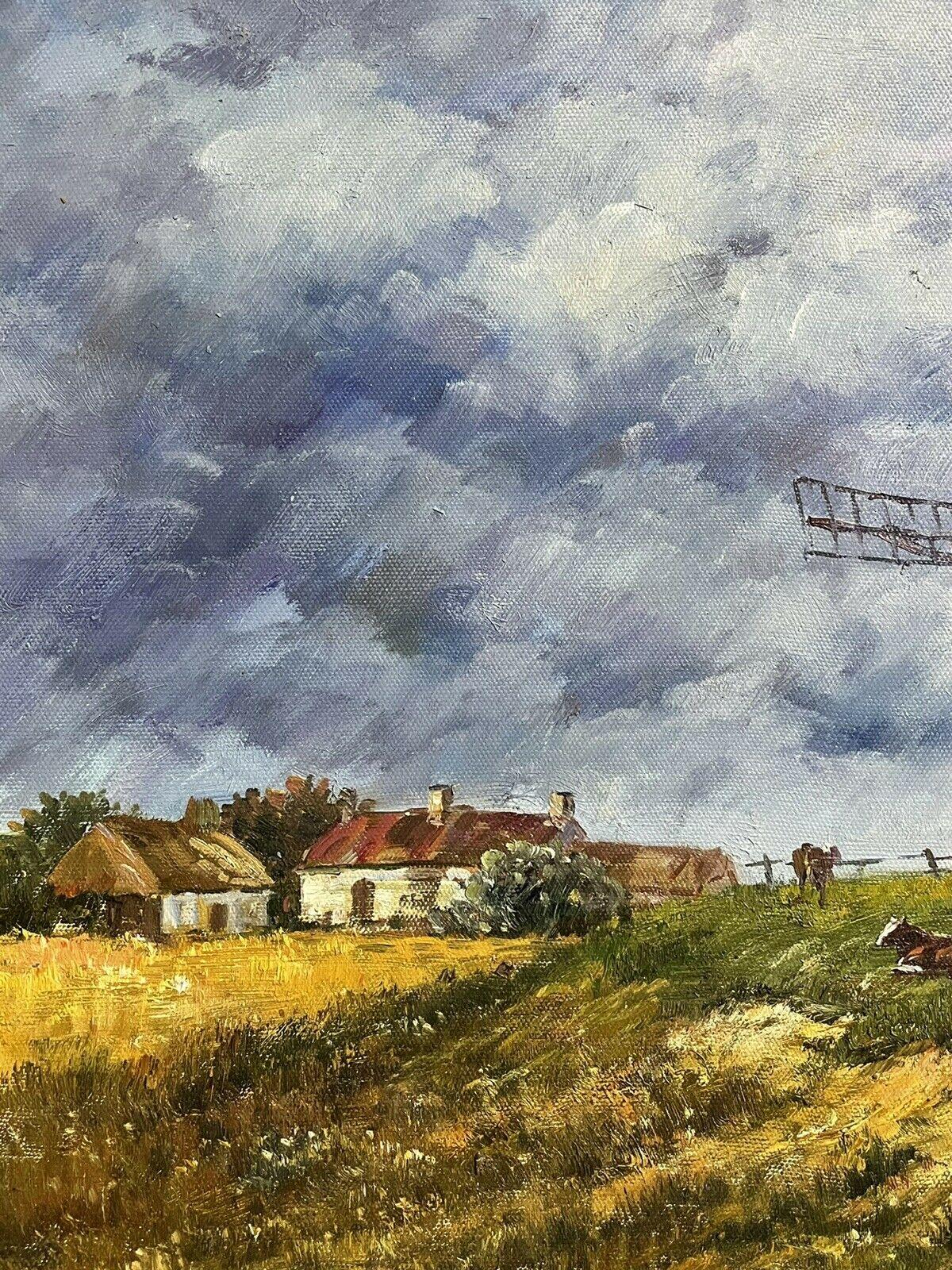 impressionist farm painting