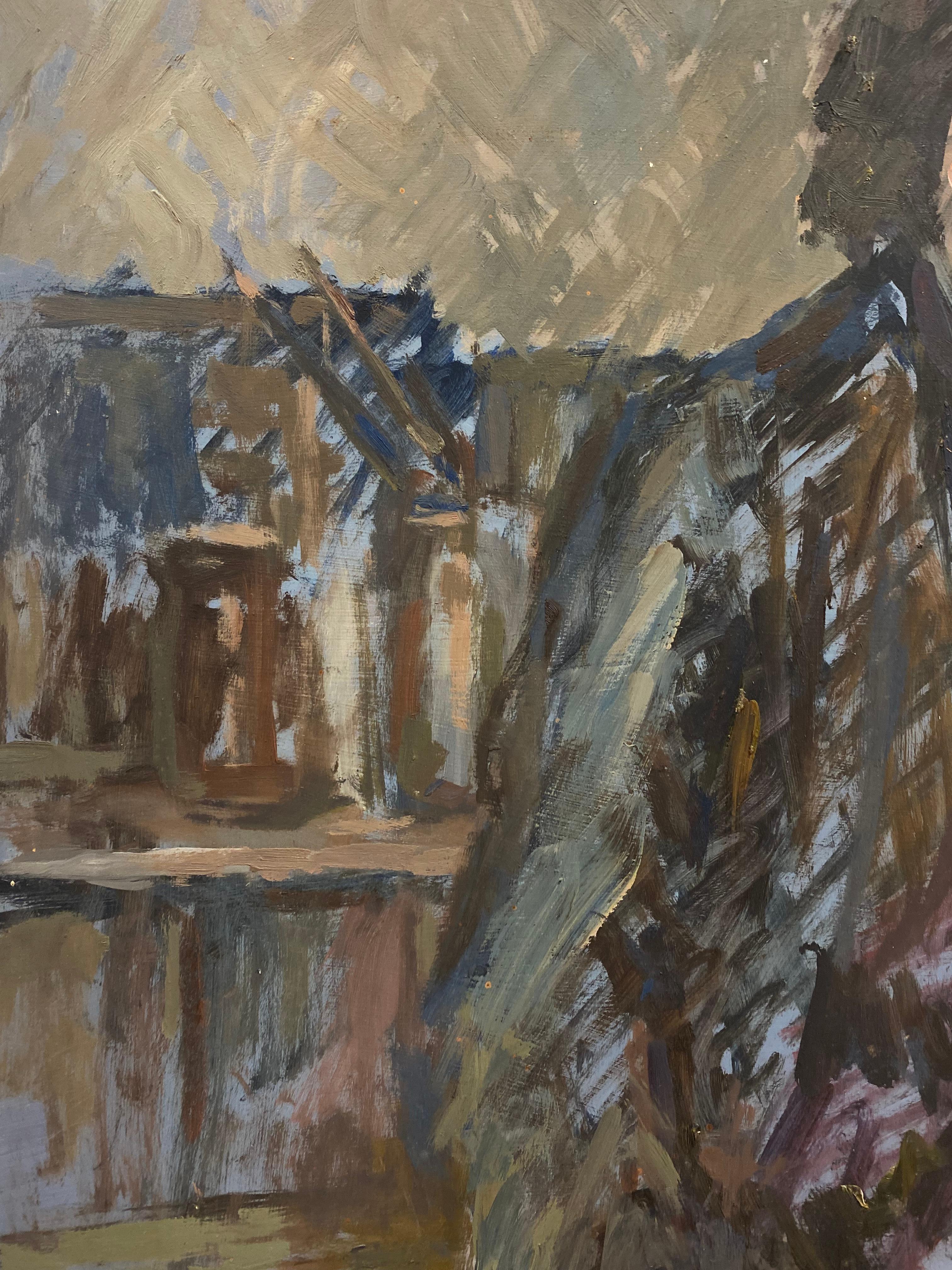 Artist: Beryl Darton (British circa 1960's).

Period: mid 20th century/ 1960's.

Medium: oil painting on board, unframed.

Size: 24 x 20 inches.

Condition: overall very good, a very few light scuffs to the surface but nothing really detrimental to