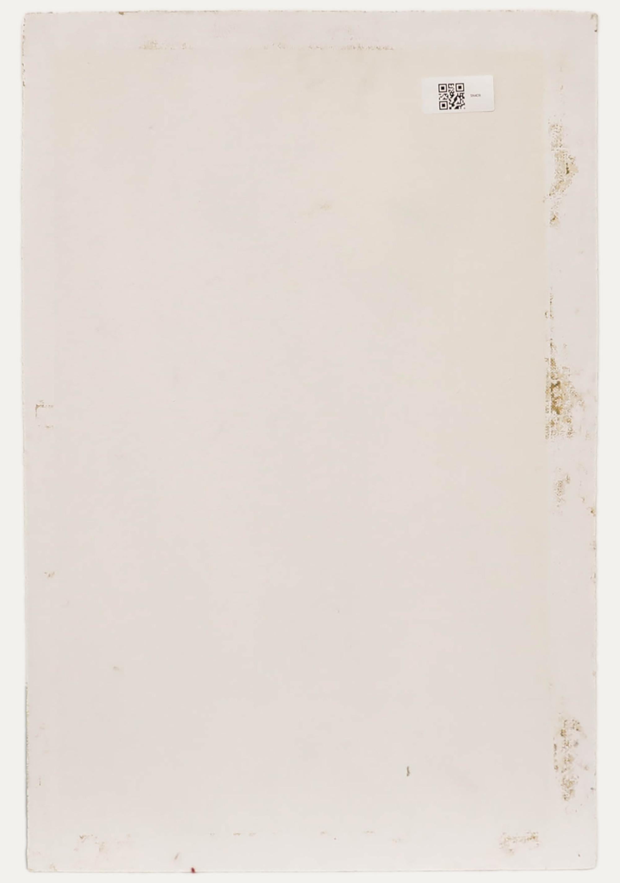 Sigurd Lange (1904-2000) - Acrylique du 20e siècle, le vase à fleurs - Beige Still-Life Painting par Unknown