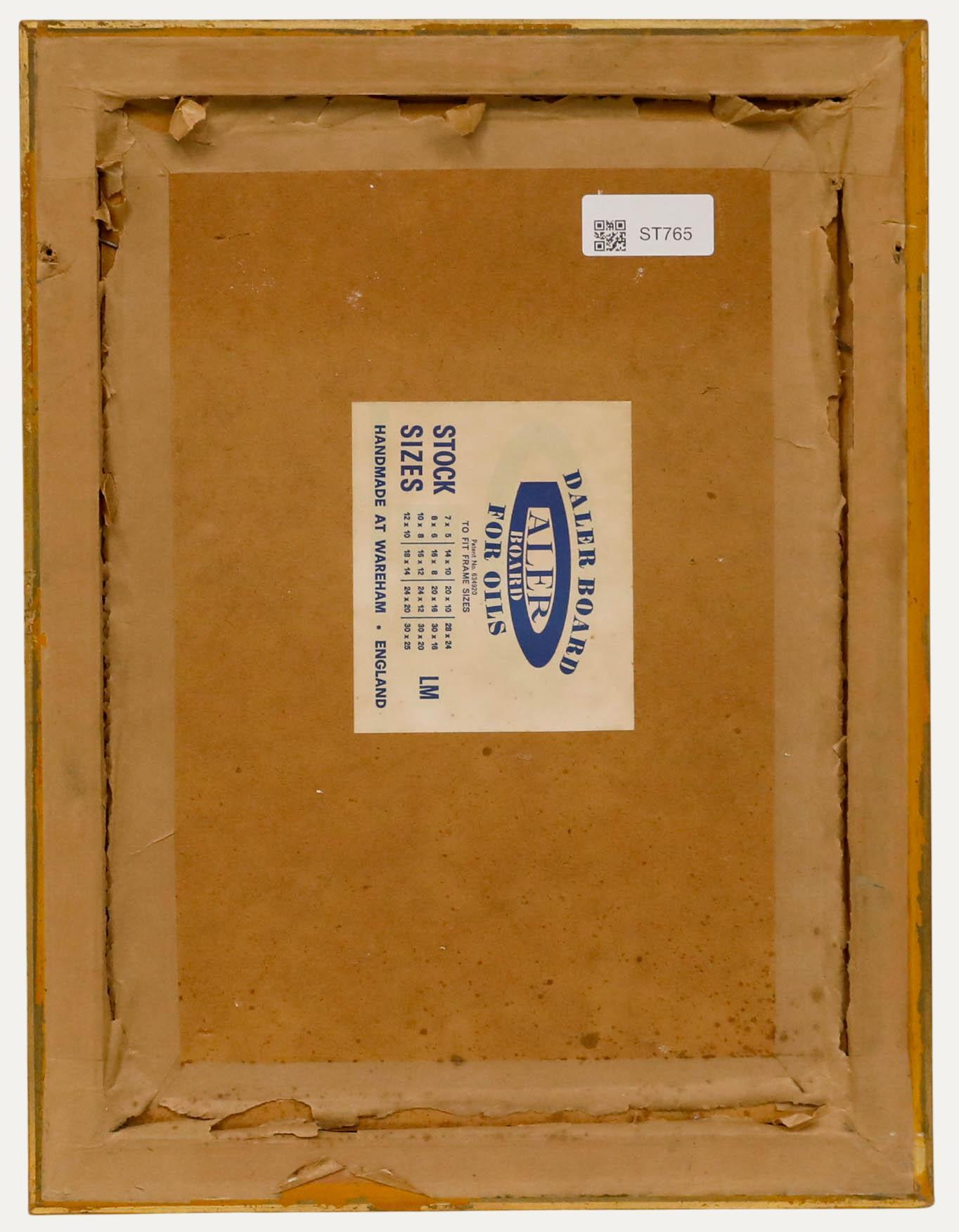 Simon Judge - 20th Century Oil, The Smelters Workshop - Brown Figurative Painting by Unknown