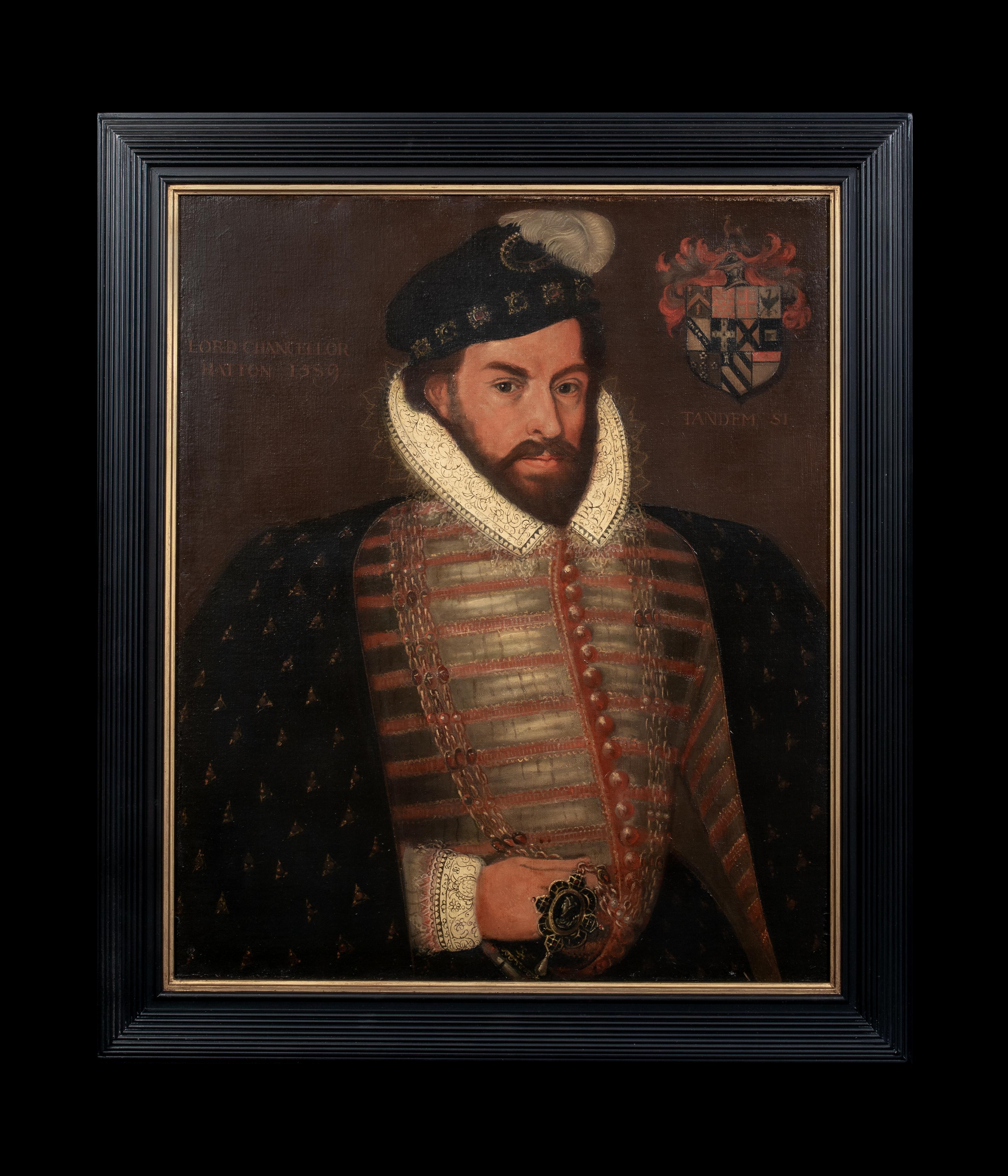  Sir Christopher Hatton Lord Chancellor To Queen Elizabeth I (1540-1591)  2