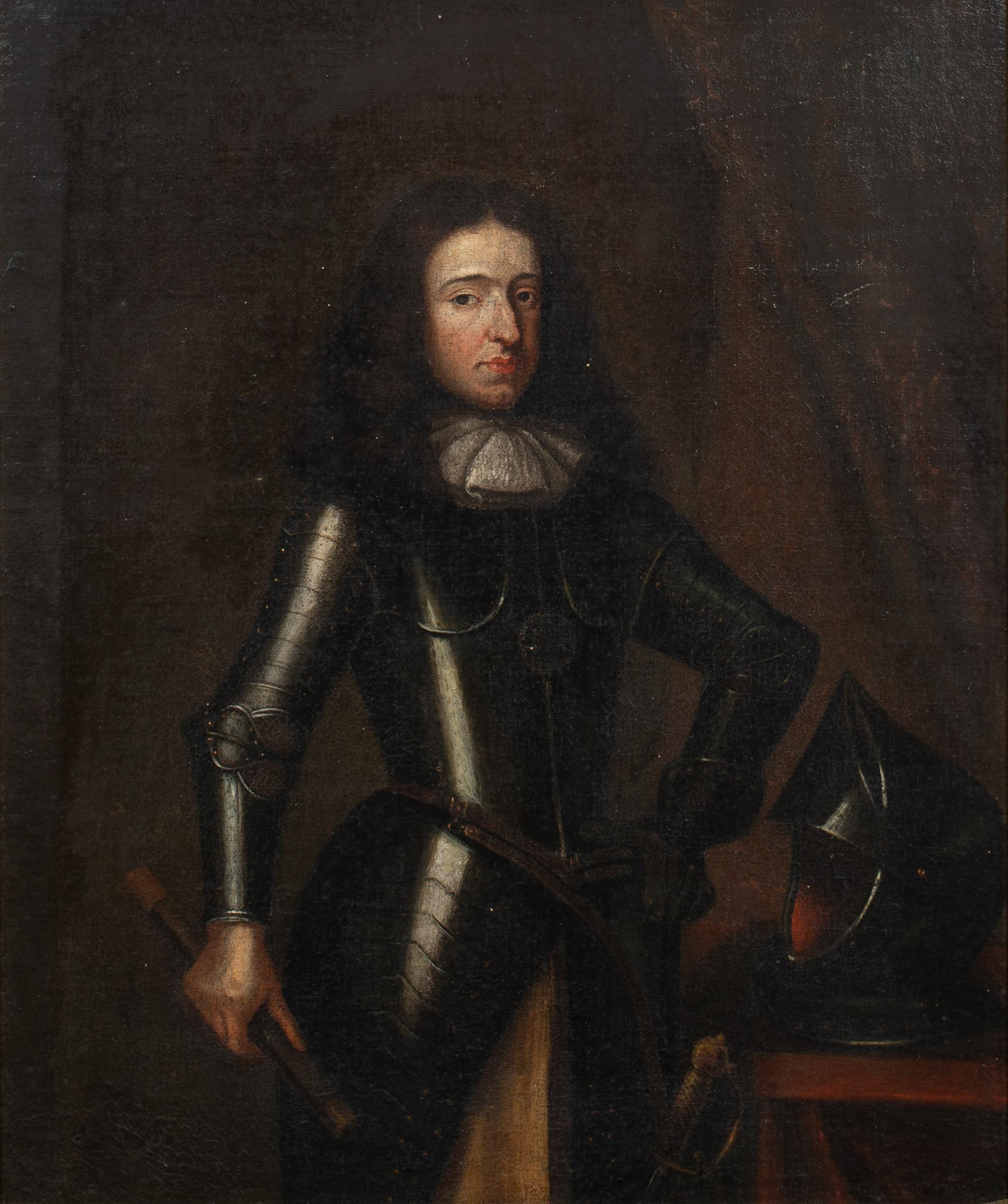 Unknown Portrait Painting - Sir Thomas Fairfax (1612-1670), 3rd Lord Fairfax of Cameron, 17th Century 