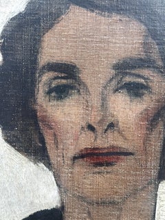 Socialite 1950's female portrait