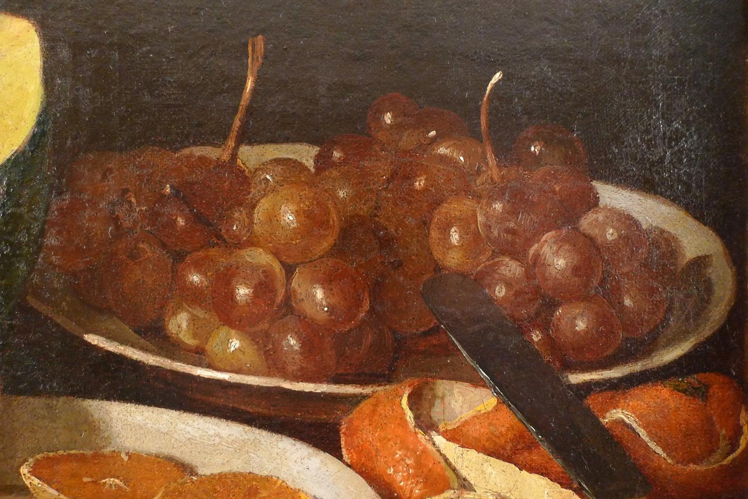 Spanish 18th C. Oil on Canvas