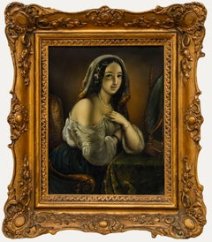 Spanish School Öl des 19. Jahrhunderts - Der Schminktisch