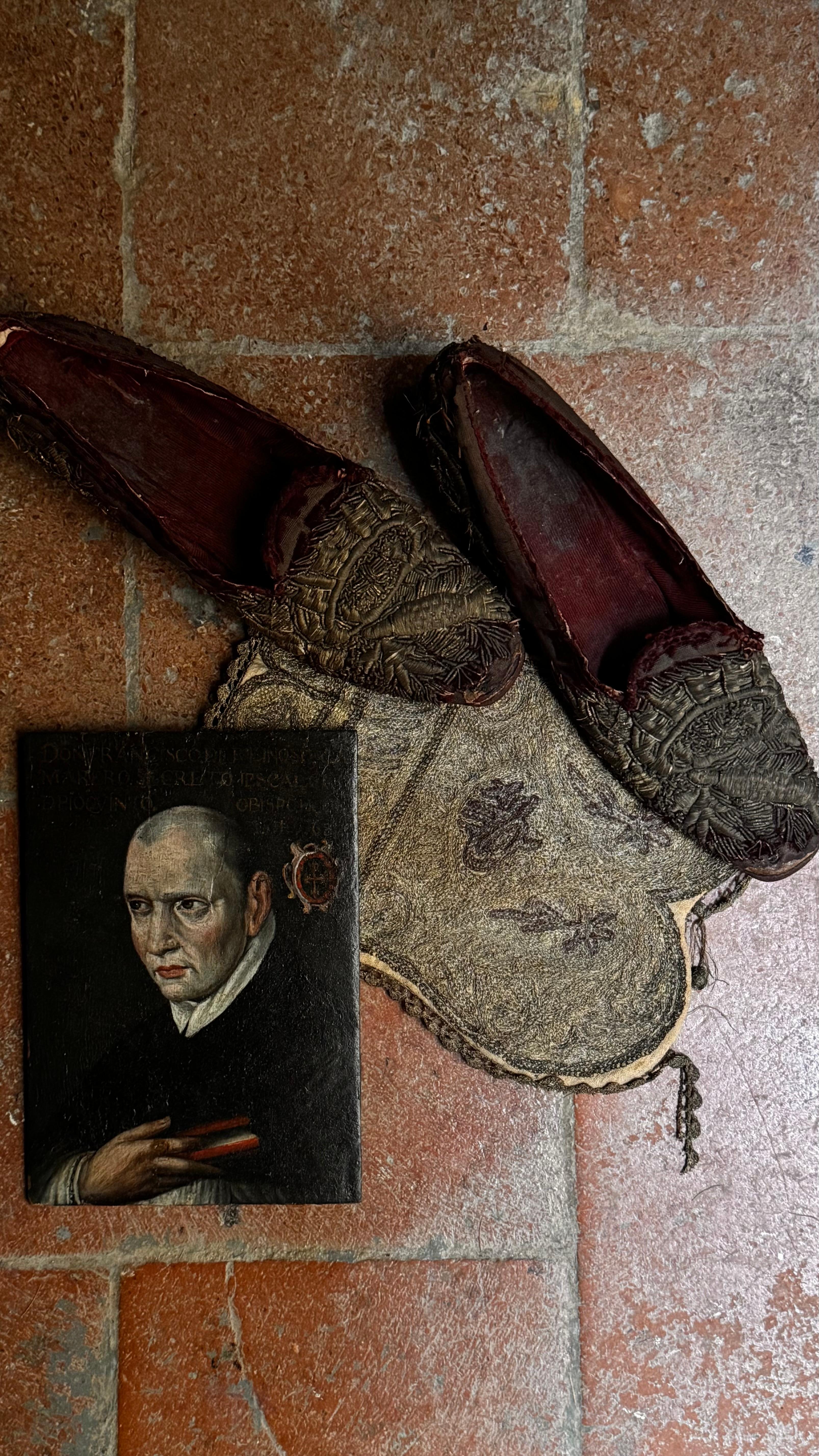 Spanische Schule. Sekretär von Papst Pius V., Abt von Husillos, Bischof von Córdoba. im Angebot 10