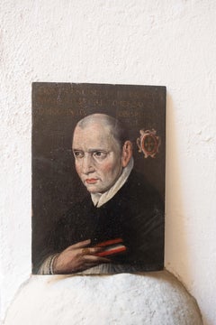 Spanish school. Secretary of Pope Pius V, abbot of Husillos, bishop of Córdoba.