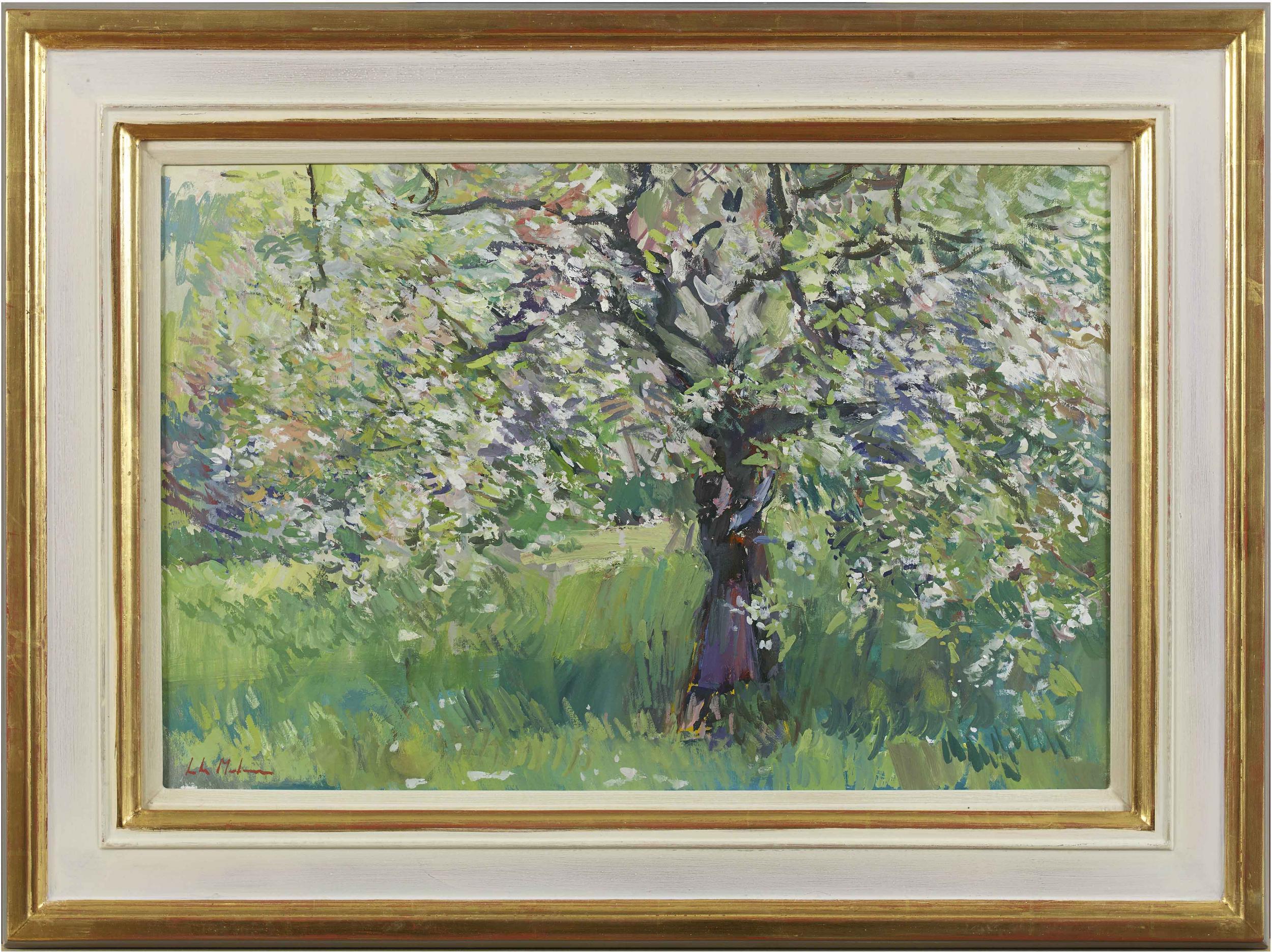 Luke Martineau Landscape Painting - Spring Blossom