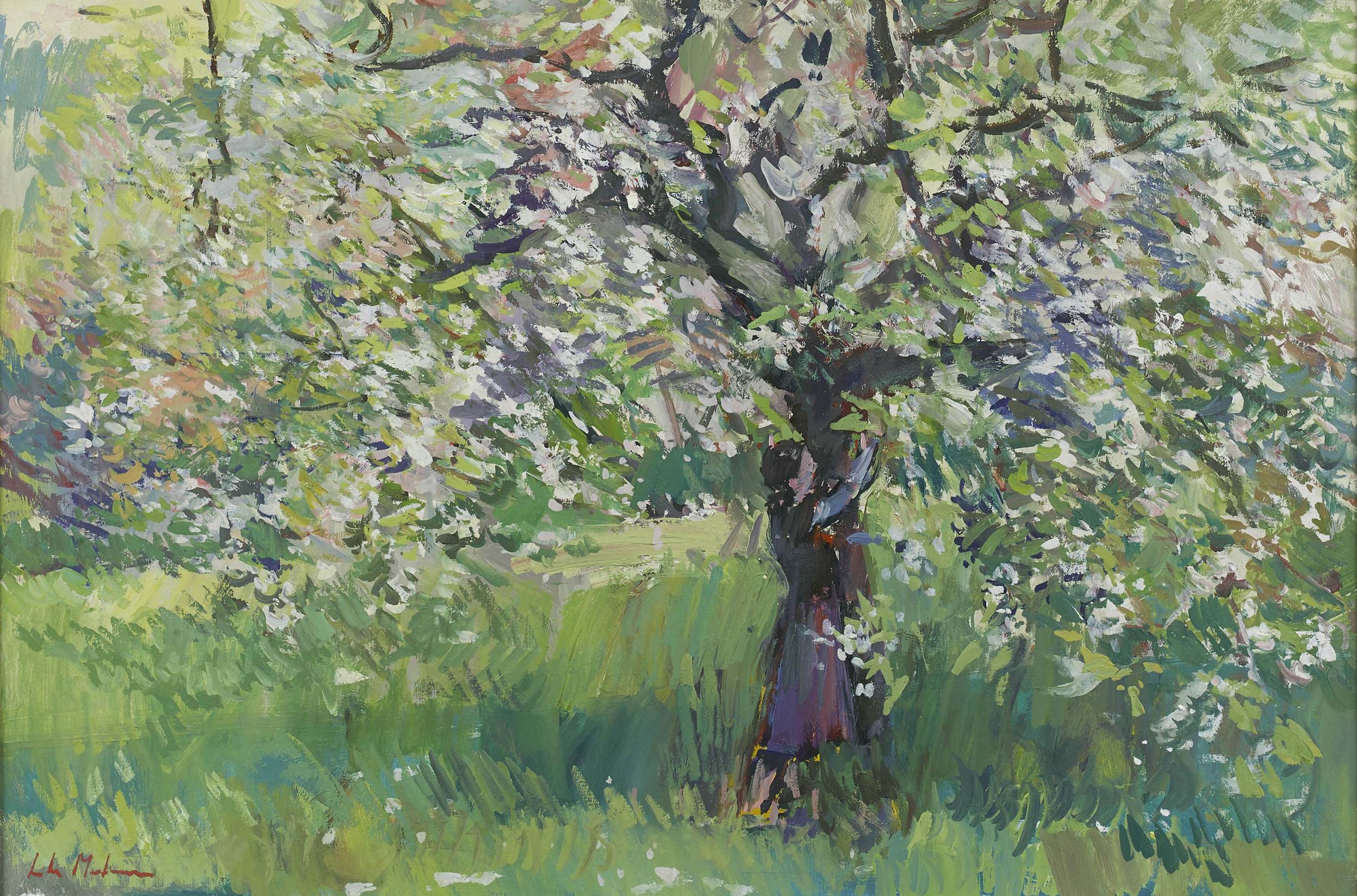 Spring Blossom - Painting by Luke Martineau