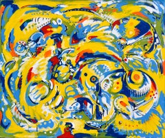 Spring in California Abstract by Joy W.