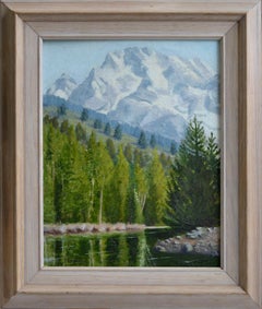 Spring In Sierra Mountains Landscape