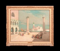St Mark's Square, Venice, early 20th Century Ferdinand Fargeot (1880-1957)