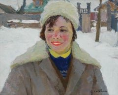 Stanislav Boleslavovich Katchalsky (1915-1995) - Russian School Oil, Vera