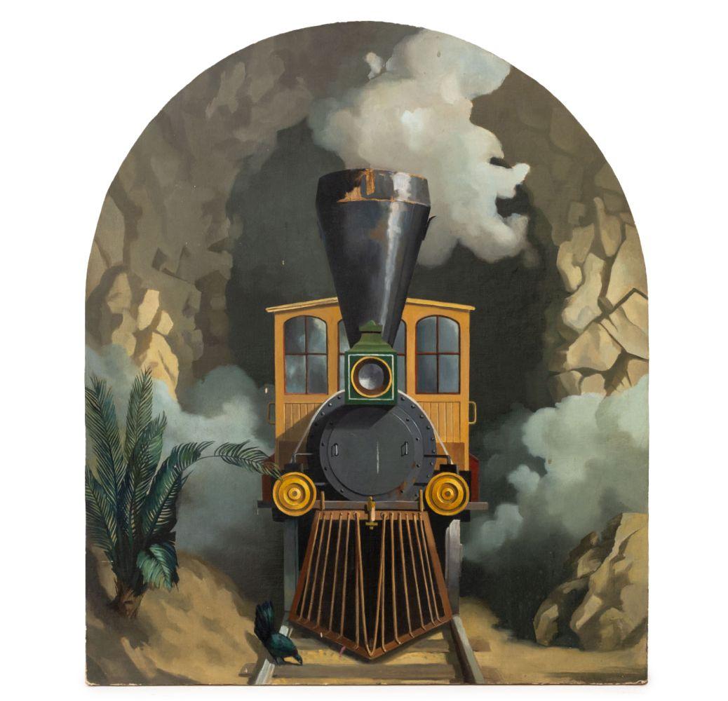 Steam Locomotive Train Composition