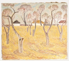 Stefan Iosifovich Repin (b.1921) - 1985 Oil, Grove of Trees