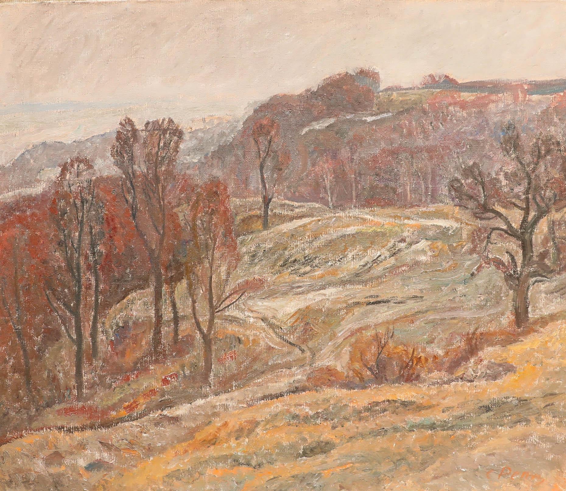 Stefan Iosifovich Repin (b.1921) - 20th Century Oil, Harmony in the Hills - Painting by Unknown