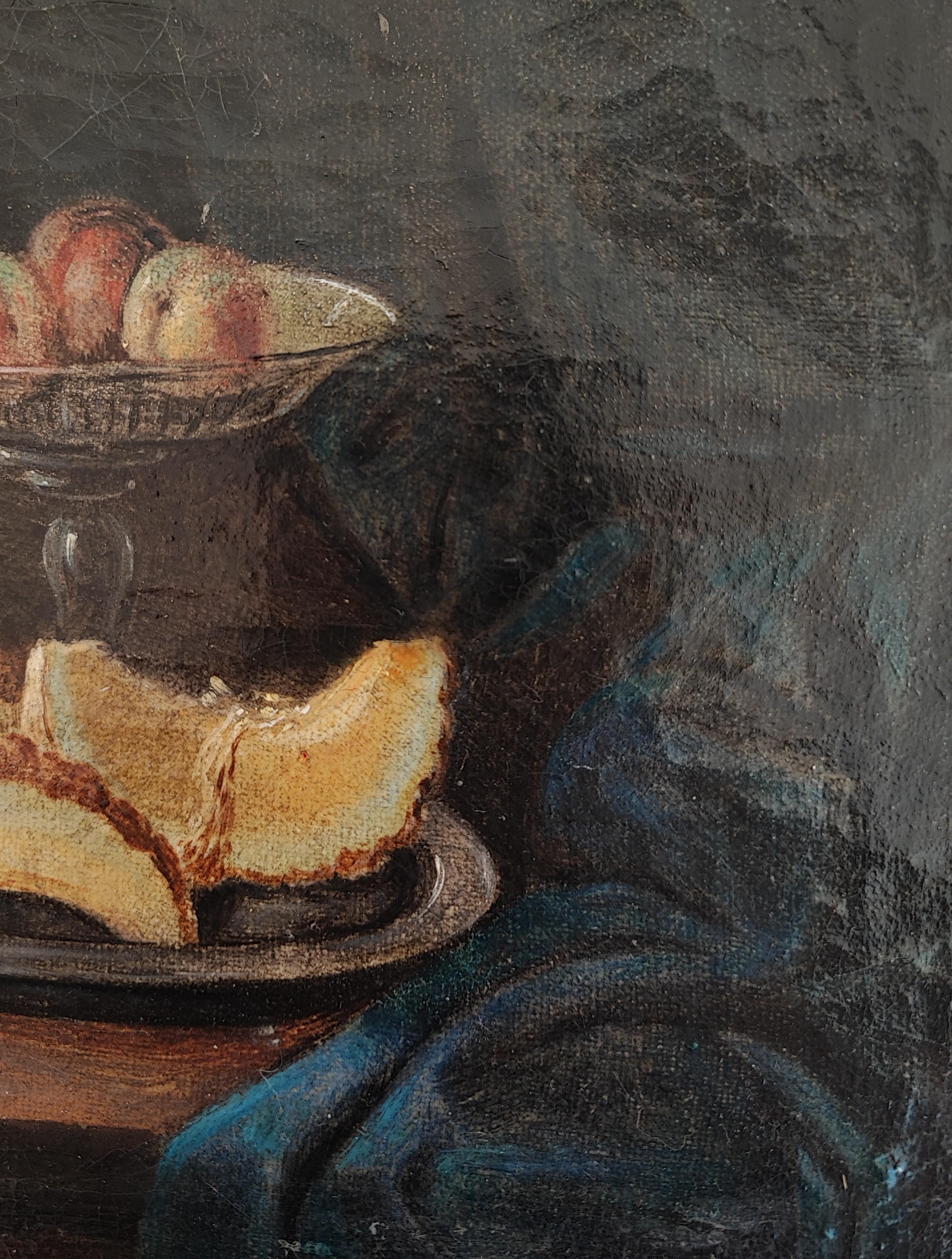 Natura morta - Still-Life Painting Nero di Unknown