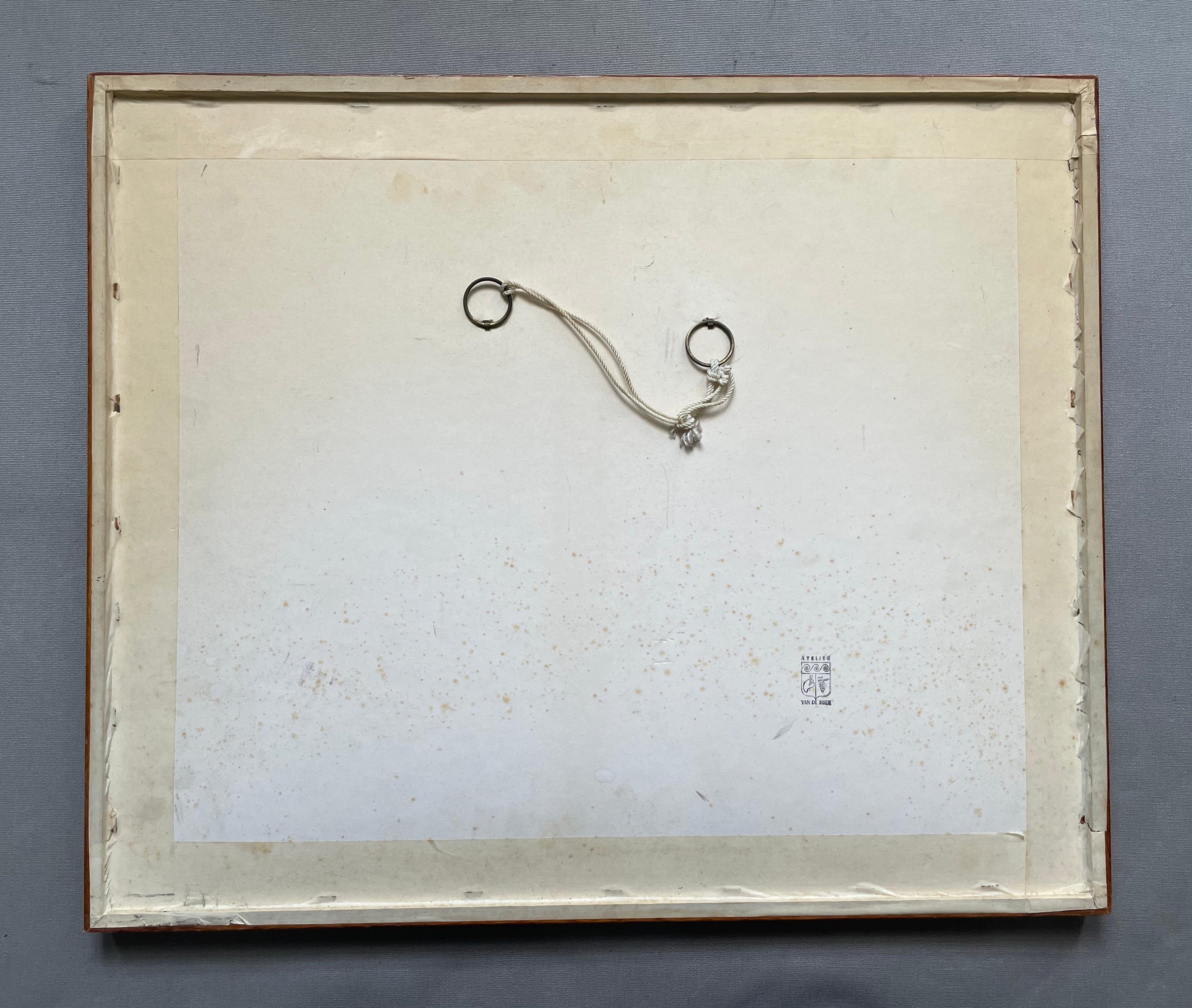 Stillleben, Gouache Signiert Soulié im Angebot 4
