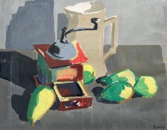 Natura morta, Gouache firmata Soulié