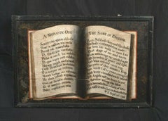 Still Life Of A Book Featuring A "Monastic Ode", 18th Century