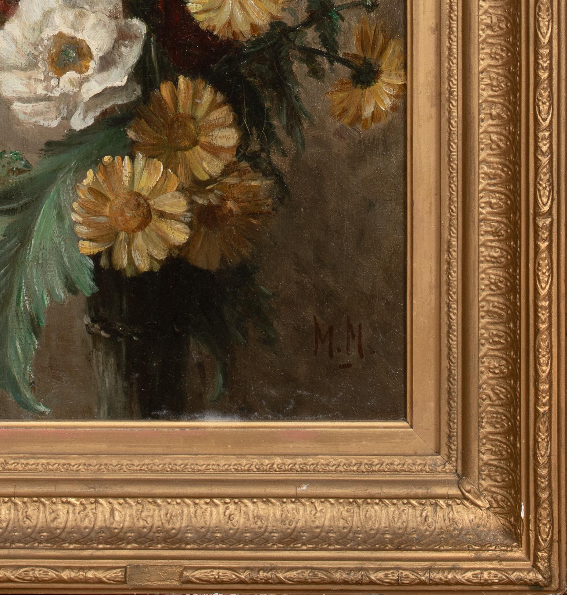 
Stillleben mit einem Sommerblumenstrauß, 19. Jahrhundert

von Matthijs MARIS (1839-1917) Verkaufsrekorde bis $160.000

Großes Stillleben eines Sommerblumenstraußes aus dem 19. Jahrhundert, Öl auf Leinwand von Matthjis Maris. Hervorragende Qualität
