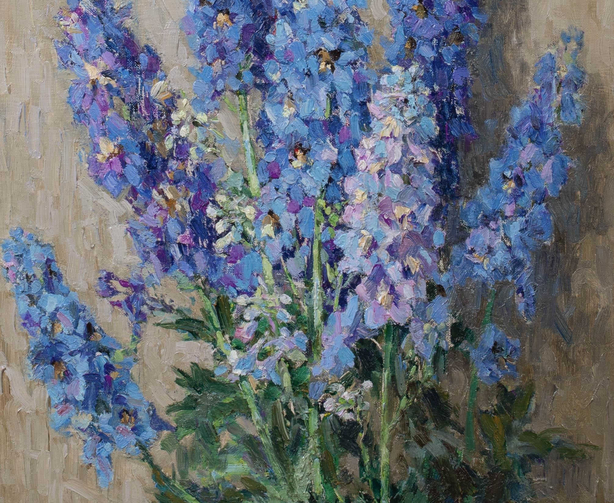Natura morta di delfini blu, 1900 circa  di ELIZABETH WHITEHEAD (1854-1934) 2