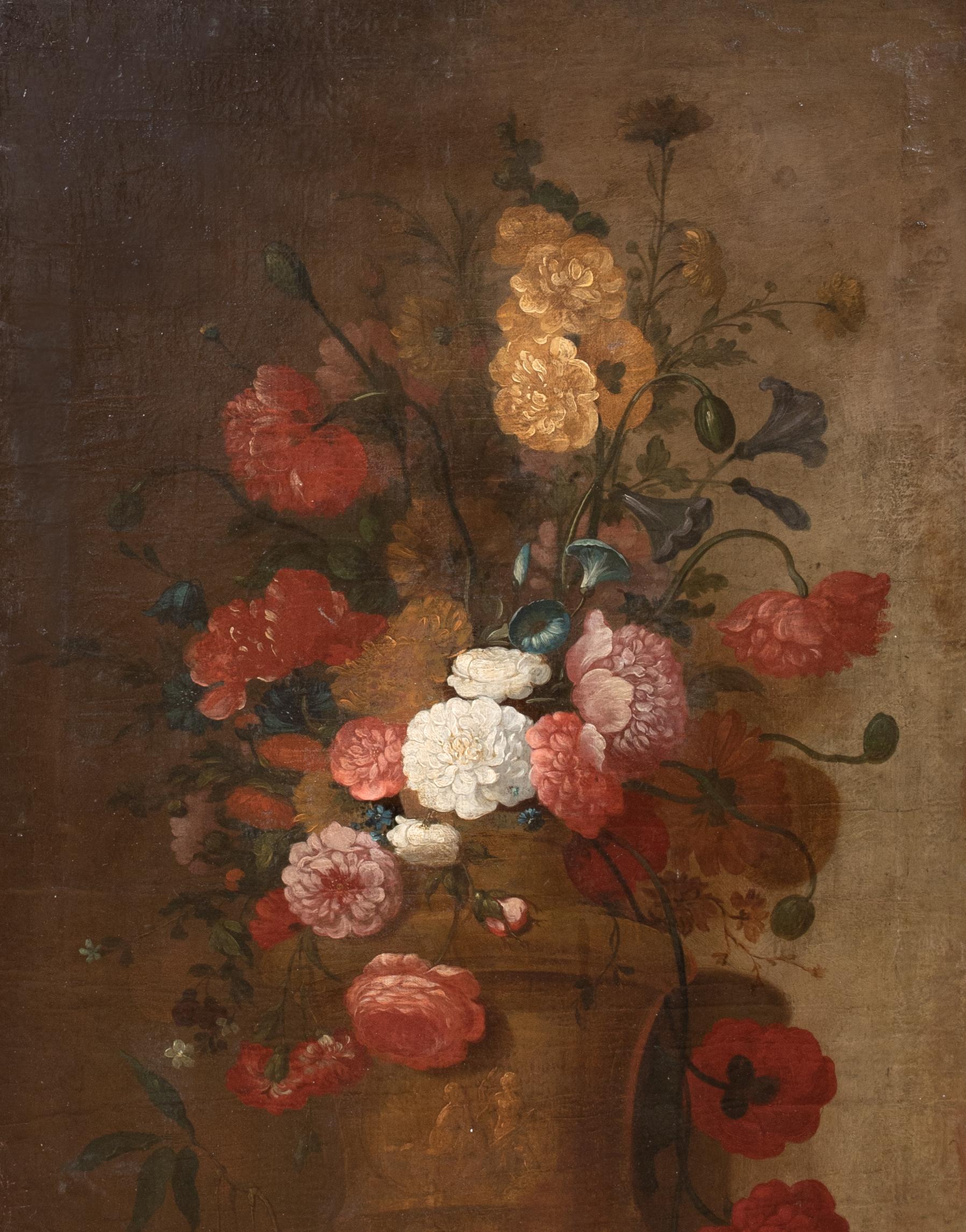 Still Life of Flowers, 17th Century  Dutch School For Sale 2
