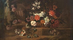Still life Of Flowers In A Classical Urn, 18th Century